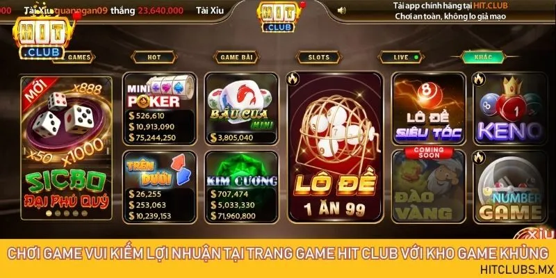 Giải trí thả ga mỗi ngày cùng bộ sưu tập game cực chất