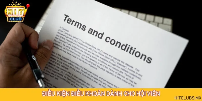 Các điều kiện điều khoản chi tiết dành cho hội viên tham gia