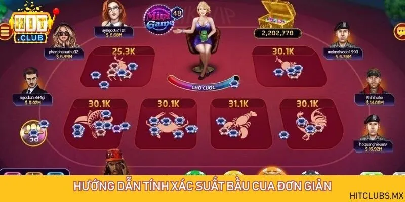 Xác suất trúng thưởng trong bầu cua có thể tính bằng nhiều cách