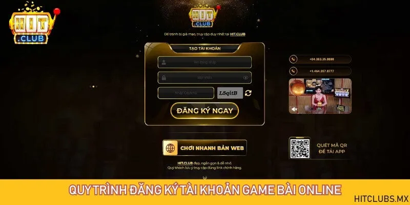 Chi tiết 4 bước tạo tài khoản game bài đổi thưởng đơn giản