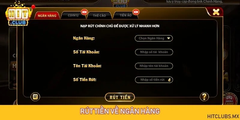 Thời gian xử lý giao dịch rút tiền về ngân hàng chỉ mât tối đa 15 phút