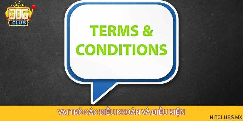 Điều khoản điều kiện công bố rõ quyền và nghĩa vụ của cả người chơi lẫn cổng game